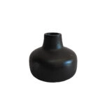 NUBIA ΒΑΖΟ 22x22x20 ΞΥΛΟ ΜΑΥΡΟ