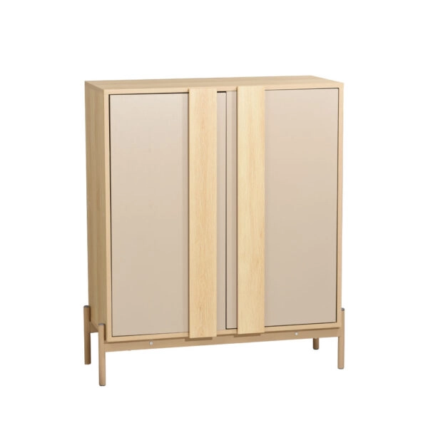 CAPPUCINO ΚΟΜΟΤΑ-ΠΑΠΟΥΤΣΟΘΗΚΗ SONOMA LATTE 84,4x36,5xH97cm