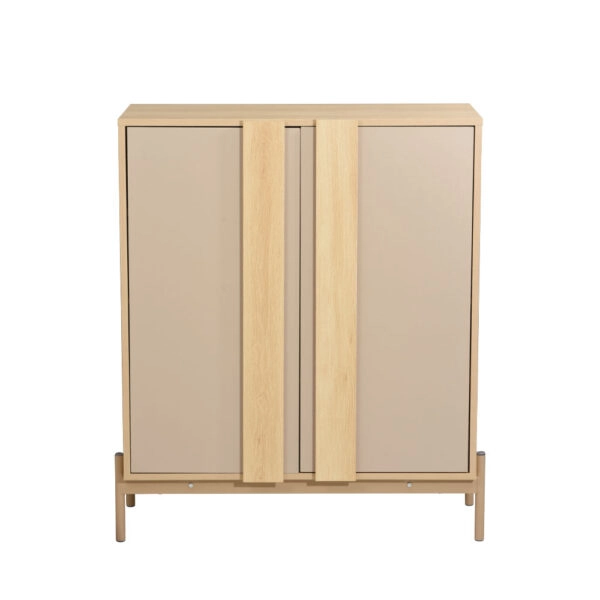 CAPPUCINO ΚΟΜΟΤΑ-ΠΑΠΟΥΤΣΟΘΗΚΗ SONOMA LATTE 84,4x36,5xH97cm