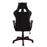 Πολυθρόνα Γραφείου Gaming ULTIMET Κόκκινο/Μαύρο PVC 66x67x127-135cm