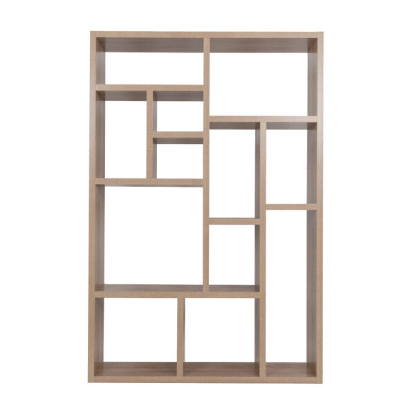 LYON 120 ΒΙΒΛΙΟΘΗΚΗ SONOMA 120x29,6xH180cm