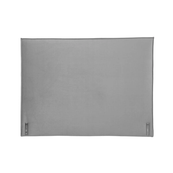 LOCA ΚΡΕΒΑΤΙ ΧΩΡΙΣ ΑΠΟΘΗΚ. ΧΩΡΟ (ΓΙΑ ΣΤΡΩΜΑ 160x200cm) SILVER ΓΚΡΙ TEXAS23 161x207x122