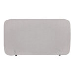 OVAL ΚΡΕΒΑΤΙ ΧΩΡΙΣ ΑΠΟΘΗΚ. ΧΩΡΟ (ΓΙΑ ΣΤΡΩΜΑ 160x200cm) OFF WHITE 221x209x122