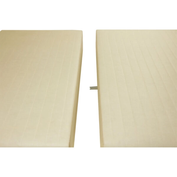 OVAL ΚΡΕΒΑΤΙ ΧΩΡΙΣ ΑΠΟΘΗΚ. ΧΩΡΟ (ΓΙΑ ΣΤΡΩΜΑ 160x200cm) OFF WHITE 221x209x122