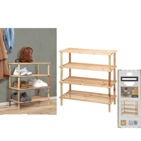 Παπουτσοθήκη ArteLibre WoodHandy Ξύλο 63x26.5x67cm