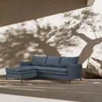 SCANDALO ΚΑΝΑΠΕΣ ΓΩΝΙΑ ΑΝΑΣΤΡΕΨΙΜΗ ΜΠΛΕ 265x188xH99cm