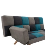 ΚΑΝΑΠΕΣ ΚΡΕΒΑΤΙ MULTICOLOR 3ΘΕΣΙΟΣ HM3167.11 182Χ80Χ88Υ εκ.