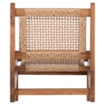 ΚΑΡΕΚΛΑ LOUNGE LUKILLA HM9913 ΞΥΛΟ TEAK ΣΕ ΦΥΣΙΚΟ--ΣΥΝΘ.ΣΧΟΙΝΙ ΜΠΕΖ 55,5x74x65Υεκ.