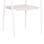 ΠΟΛΥΘΡΟΝΑ BERG HM6284.01 ΑΛΟΥΜΙΝΙΟ & TEXTILENE ΛΕΥΚΟ--P.E.TWISTED RATTAN 55x56x79Υεκ