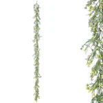 ΓΙΡΛΑΝΤΑ ΠΡΑΣΙΝΑΔΑΣ ME ΚΙΤΡΙΝΑ ΑΝΘΑΚΙΑ - Υ180cm 3/36ΚΙΒ