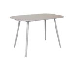 ITALIAN ΤΡΑΠΕΖΑΡΙΑ SET 4+1 ΦΥΣΙΚΟ ΑΝΟΙΧΤΟ 120x75x75
