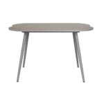 ITALIAN ΤΡΑΠΕΖΑΡΙΑ SET 4+1 ΦΥΣΙΚΟ ΑΝΟΙΧΤΟ 120x75x75