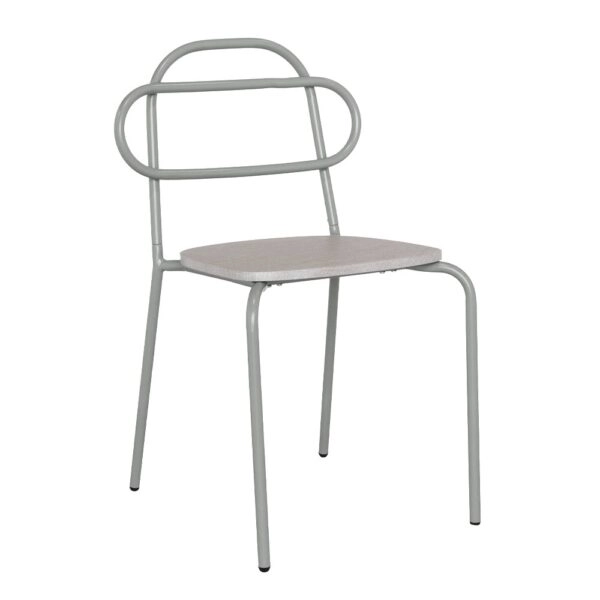 ITALIAN ΤΡΑΠΕΖΑΡΙΑ SET 4+1 ΦΥΣΙΚΟ ΑΝΟΙΧΤΟ 120x75x75