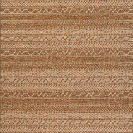 ΧΑΛΙ ΨΑΘΑ VAN 20622/X MULTI-BEIGE - 160εκ - Στρόγγυλο