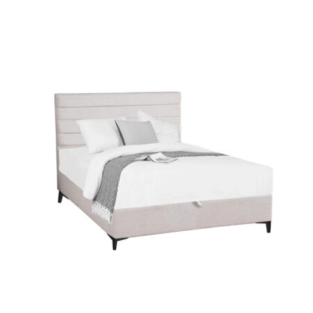 STRATTA ΚΡΕΒΑΤΙ ΜΕ ΑΠΟΘΗΚ. ΧΩΡΟ (ΓΙΑ ΣΤΡΩΜΑ 120x200cm) OFF WHITE 06-900 208x127x121