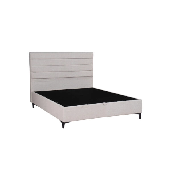 STRATTA ΚΡΕΒΑΤΙ ΜΕ ΑΠΟΘΗΚ. ΧΩΡΟ (ΓΙΑ ΣΤΡΩΜΑ 120x200cm) OFF WHITE 06-900 208x127x121