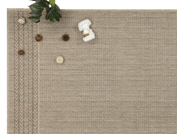 ΧΑΛΙ ETHNIK  20364C BROWN/CARAMEL BEIGE - 133X190