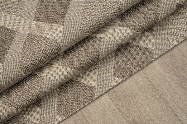 ΧΑΛΙ ETHNIK  203729C BROWN/CARAMEL BEIGE - 160X230