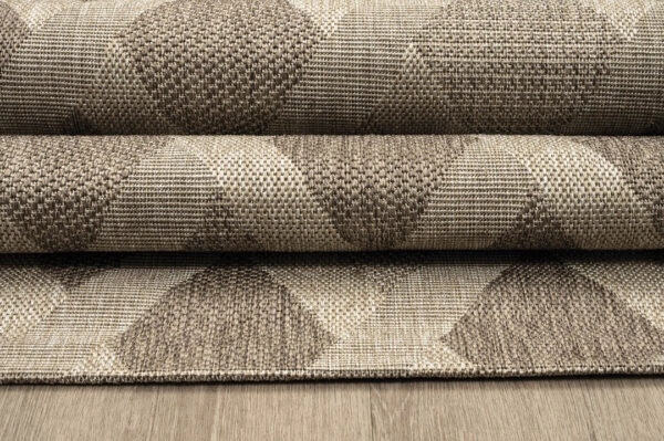 ΧΑΛΙ ETHNIK  203729C BROWN/CARAMEL BEIGE - 160X230