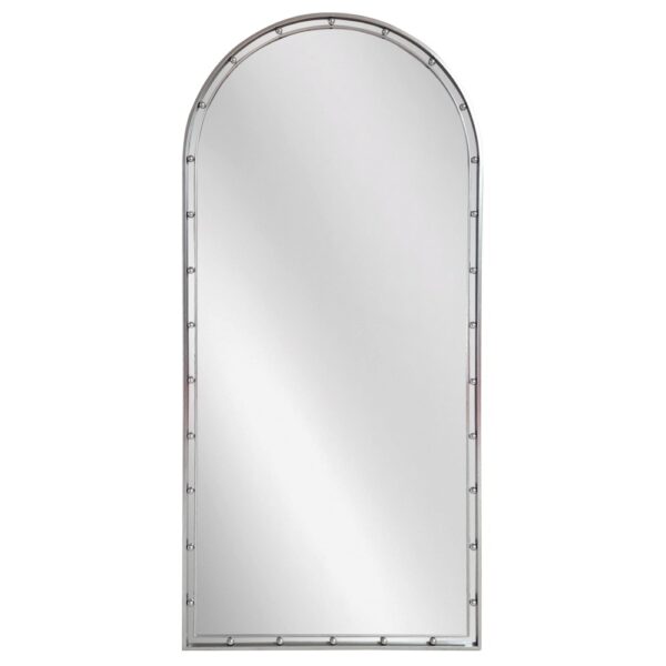 Artekko Dia Ασημί Μεταλλικός Καθρέπτης Τοίχου (75x3.5x160)cm