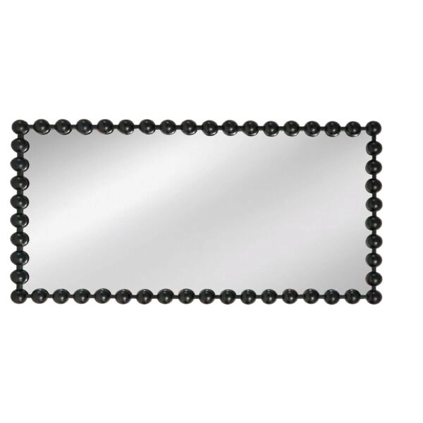 Artekko Dia Μαύρος Μεταλλικός Καθρέπτης Τοίχου (70x4.5x130)cm