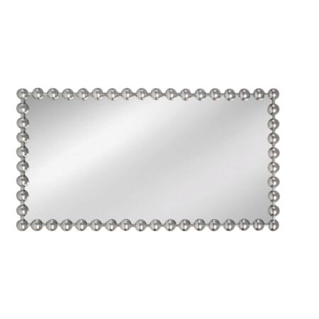 Artekko Dia Ασημί Μεταλλικός Καθρέπτης Τοίχου (70x4.5x130)cm