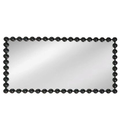 Artekko Dia Μαύρος Μεταλλικός Καθρέπτης Τοίχου (75x4.5x160)cm