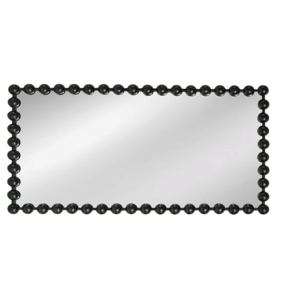 Artekko Dia Μαύρος Μεταλλικός Καθρέπτης Τοίχου (75x4.5x160)cm