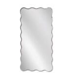 Artekko Dia Ασημί Μεταλλικός Καθρέπτης Τοίχου (75x2.5x160)cm