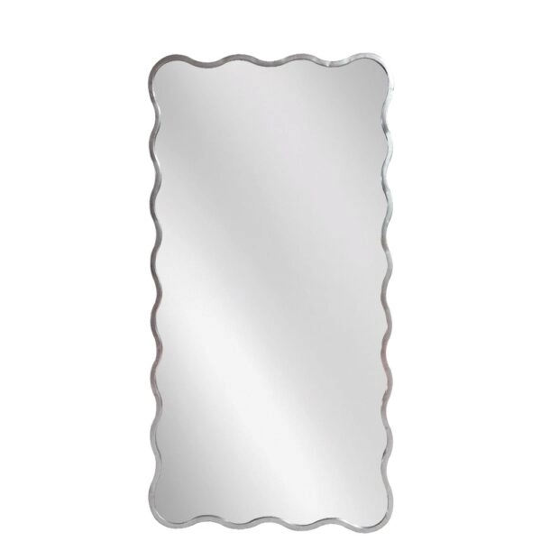 Artekko Dia Ασημί Μεταλλικός Καθρέπτης Τοίχου (75x2.5x160)cm