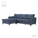 SCANDALO ΚΑΝΑΠΕΣ ΓΩΝΙΑ ΑΝΑΣΤΡΕΨΙΜΗ ΜΠΛΕ 265x188xH99cm