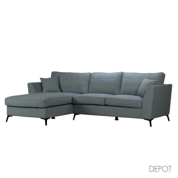 BOEL ΚΑΝΑΠΕΣ ΓΩΝΙΑ ΑΡΙΣΤΕΡΗ ΜΕΝΤΑ 280x170xH92cm