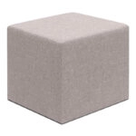 Σκαμπώ Linda Megapap υφασμάτινο χρώμα μπεζ 40x40x40εκ.