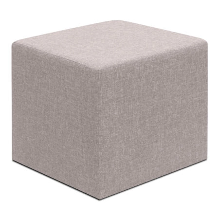 Σκαμπώ Linda Megapap υφασμάτινο χρώμα μπεζ 40x40x40εκ.