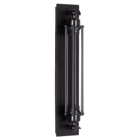 ΑΠΛΙΚΑ ΤΟΙΧΟΥ 2ΦΩΤΗ BEACON HM4463 ΜΕΤΑΛΛΟ ΣΕ ΜΑΥΡΟ 10x10x47Υεκ.