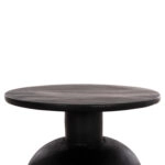 ΒΟΗΘΗΤΙΚΟ ΤΡΑΠΕΖΑΚΙ PUMBE-s HM9892.12 ΞΥΛΟ SUAR--ΜΑΥΡΟ Φ40x40Υεκ
