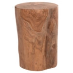 ΒΟΗΘΗΤΙΚΟ ΤΡΑΠΕΖΑΚΙ/ΣΚΑΜΠΟ TRONCO HM9374.21 ΞΥΛΟ TEAK--ΦΥΣΙΚΟ Φ30x45Υεκ.