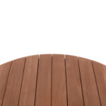 ΕΠΙΦΑΝΕΙΑ ΤΡΑΠΕΖΙΟΥ ΣΤΡΟΓΓΥΛΗ HM18132 ΞΥΛΟ TEAK--ΦΥΣΙΚΟ Φ60x4(πάχος)εκ.