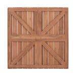 ΕΠΙΦΑΝΕΙΑ ΤΡΑΠΕΖΙΟΥ ΤΕΤΡΑΓΩΝΗ HM18135 ΞΥΛΟ TEAK--ΦΥΣΙΚΟ 60x60x4(πάχος)εκ.