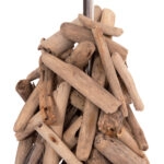 ΕΠΙΤΡΑΠΕΖΙΟ ΦΩΤΙΣΤΙΚΟ TWIGGY HM4423 DRIFTWOOD & ΛΕΥΚΟ ΚΑΠΕΛΟ Φ25x55Υεκ.