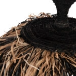 ΦΩΤΙΣΤΙΚΟ ΟΡΟΦΗΣ ORDEM HM4716 ΚΑΠΕΛΟ ΙΝΕΣ SISAL & ΜΠΑΝΑΝΑΣ-ΜΑΥΡΟ & ΦΥΣΙΚΟ Φ60εκ