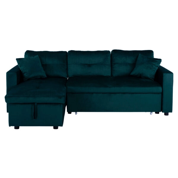 ΚΑΝΑΠΕΣ ΓΩΝΙΑ ΚΡΕΒΑΤΙ WAYNE 224x147x85Υεκ. HM3028.13 ΒΕΛΟΥΔΟ ΚΥΠΑΡΙΣΣΙ