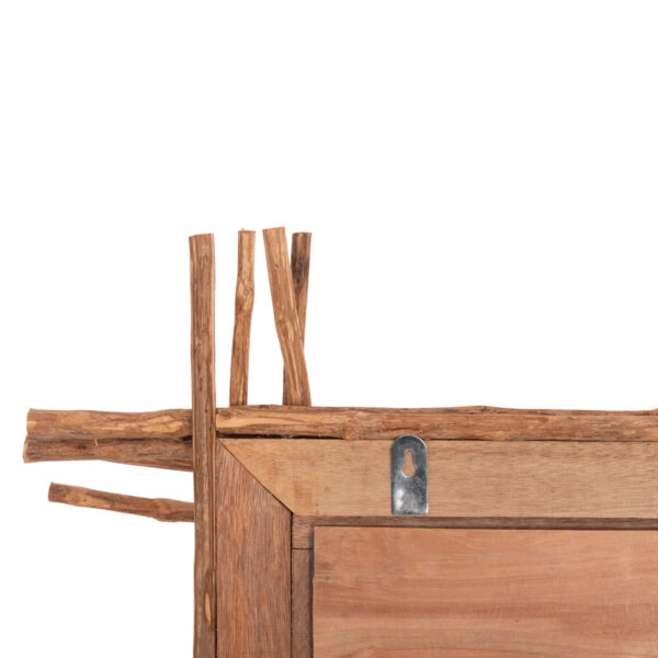 ΚΑΘΡΕΠΤΗΣ ΤΟΙΧΟΥ TWIGGER HM4442 DRIFTWOOD ΣΕ ΦΥΣΙΚΟ ΧΡΩΜΑ 80x15x100Υεκ