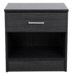 ΚΟΜΟΔΙΝΟ ΜΕ 1 ΣΥΡΤΑΡΙ LANEY ZEBRANO 45x35,5x47Υ εκ. HM2345.02