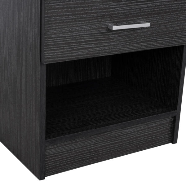 ΚΟΜΟΔΙΝΟ ΜΕ 1 ΣΥΡΤΑΡΙ LANEY ZEBRANO 45x35,5x47Υ εκ. HM2345.02