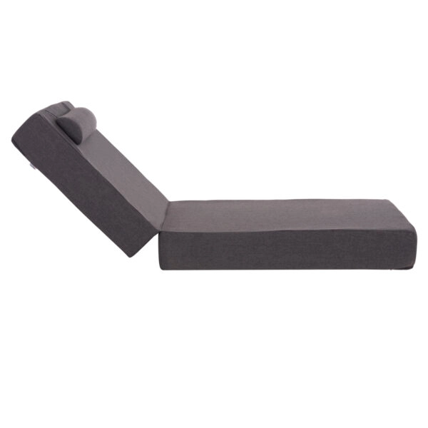 ΜΑΞΙΛΑΡΙ ΞΑΠΛΩΣΤΡΑΣ KIHEI HM21094.03 OLEFIN ΣΚΟΥΡΟ ΓΚΡΙ ΜΕ FOAM 198x70x20Υεκ