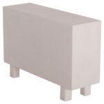 ΜΠΟΥΦΕΣ ΣΕΙΡΑ SANTORINI HM18048 MDF ΣΕ ΥΠΟΛΕΥΚΟ ΧΡΩΜΑ-3 ΣΥΡΤΑΡΙΑ & 2 ΠΟΡΤΕΣ 120x38x80Υεκ.
