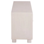 ΜΠΟΥΦΕΣ ΣΕΙΡΑ SANTORINI HM18068 MDF ΣΕ ΥΠΟΛΕΥΚΟ ΧΡΩΜΑ-3 ΠΟΡΤΕΣ 140x38x64Υεκ.