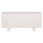 ΜΠΟΥΦΕΣ ΣΕΙΡΑ SANTORINI HM18068 MDF ΣΕ ΥΠΟΛΕΥΚΟ ΧΡΩΜΑ-3 ΠΟΡΤΕΣ 140x38x64Υεκ.