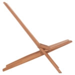 ΠΟΛΥΘΡΟΝΑ LOUNGE ΠΤΥΣΣΟΜΕΝΗ SHIGAO HM18112 ΞΥΛΟ TEAK--ΦΥΣΙΚΟ 61x88.5x89Υεκ.